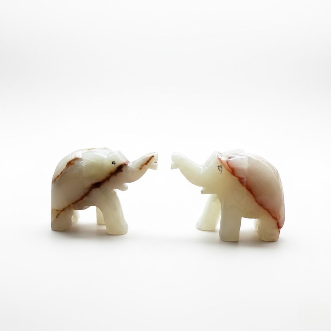 Pure Onyx Stone elephant